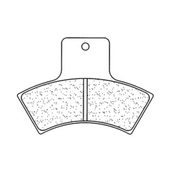 Juego de pastillas sinterizadas CL BRAKES (2925ATV1)